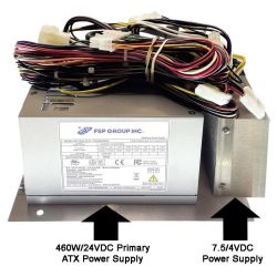 Hobbit 460W/24VDC Primary ATX Power Supply & 7.5/4VDC Power Supply